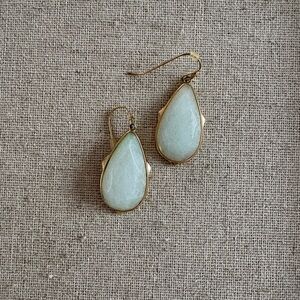 Stella & Dot Aqua earrings